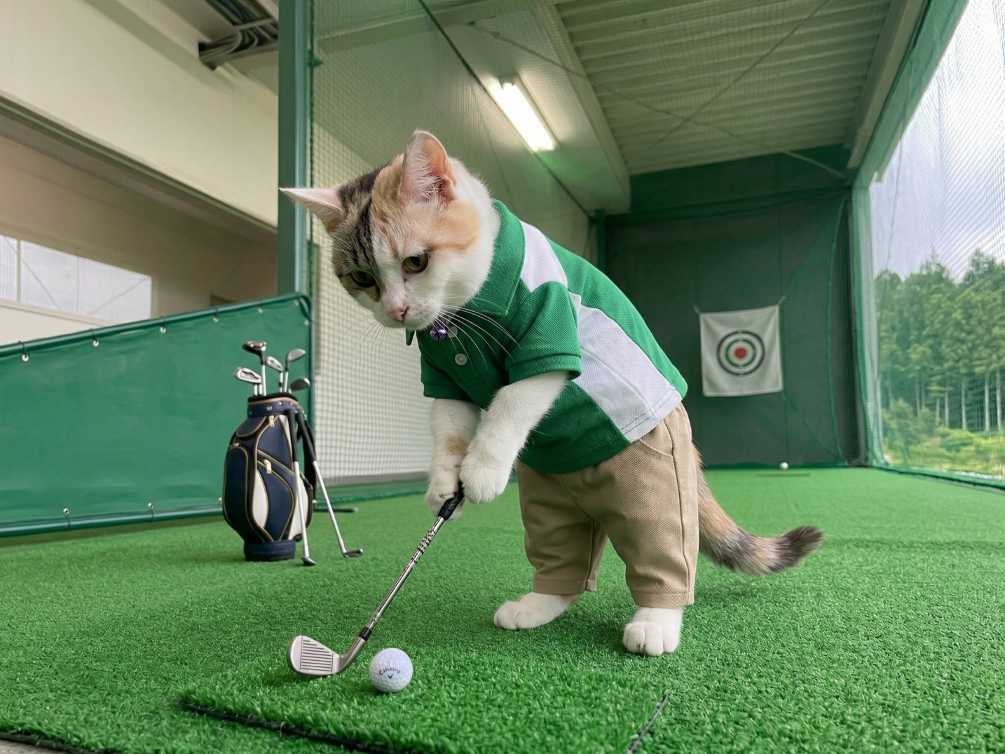 ゴルフは「脱・猫背打法」で上達する!?