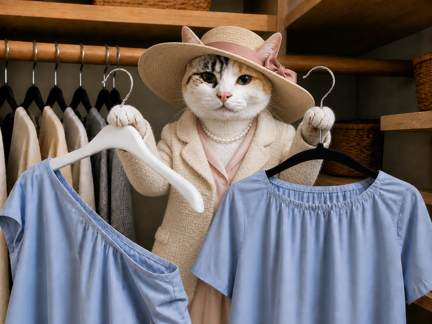 服が滑らなければ、ダジャレも滑らない|滑り止めハンガーで“福”をつかむ収納術